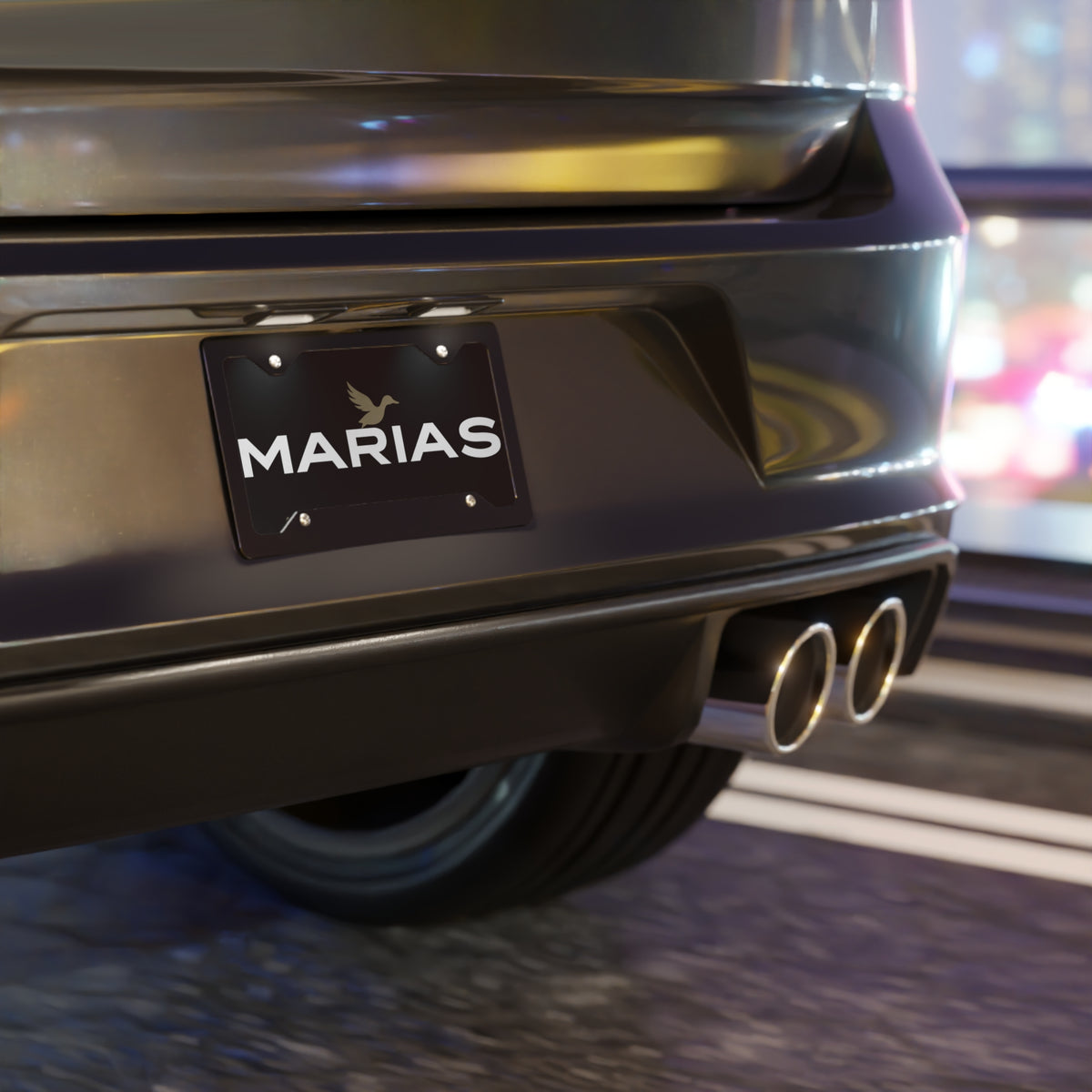 Marias Black Plate